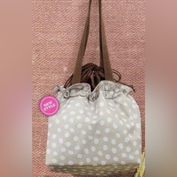 NEW thirty-one Cinch-It-Up Thermal Tote in Lotsa Dot - Style 3785 - Picture 7 of 7